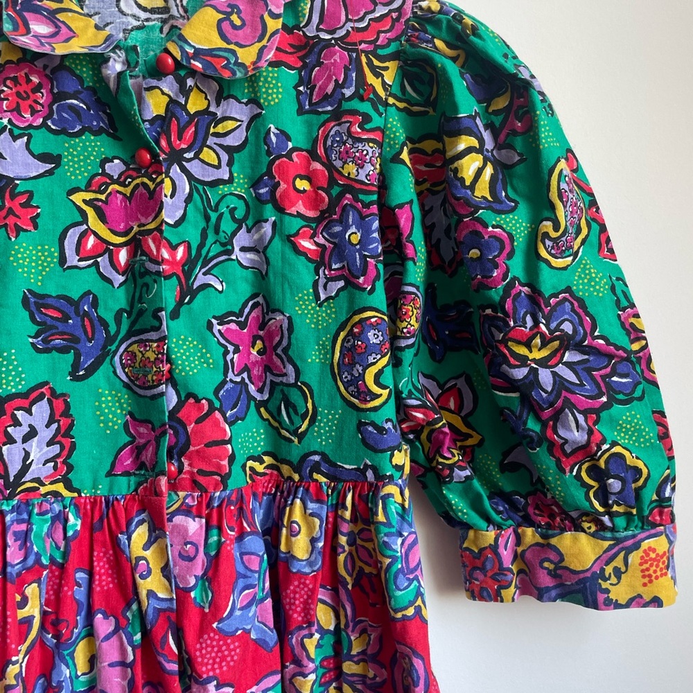 VTG patterned dress - Picture 2 of 6